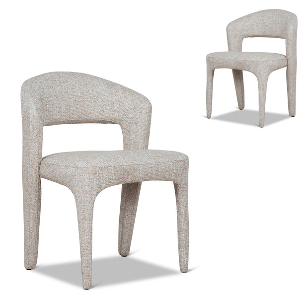 CDC10326-CI Dining Chair - Pale Beige (Set of 2)
