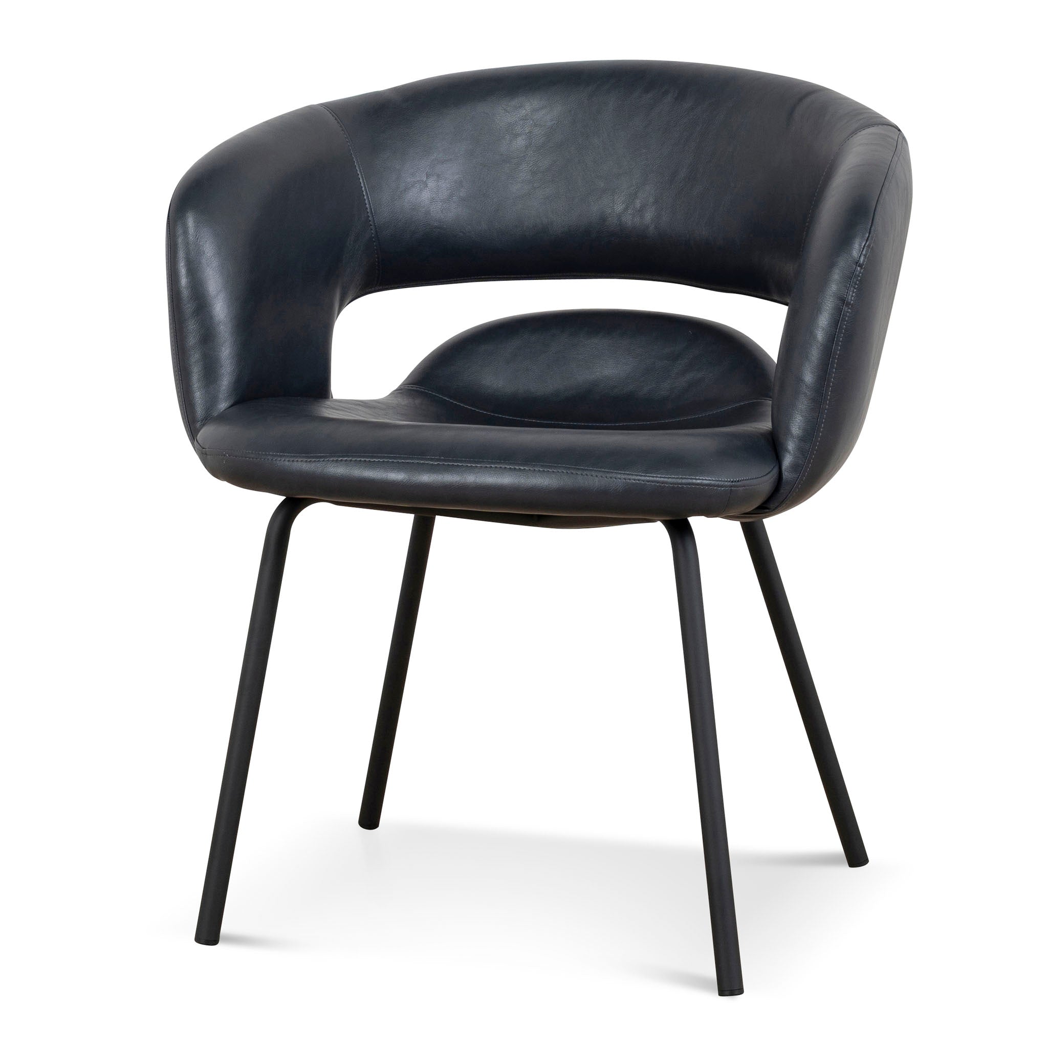Set of 2 - CDC10342-FH Dining Chair - Full Black