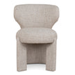 CDC10349-FH Fabric Dining Chair - Pale Beige