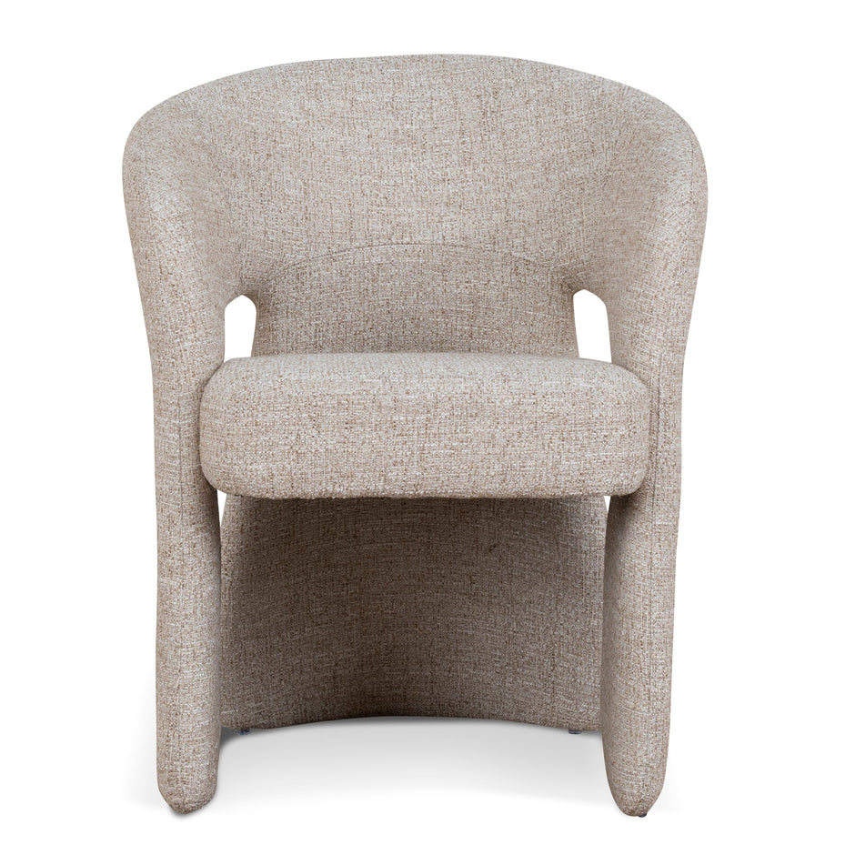 CDC10352-FH Fabric Dining Chair - Pale Beige