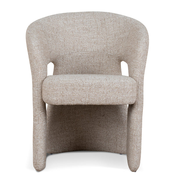 CDC10352-FH Fabric Dining Chair - Pale Beige