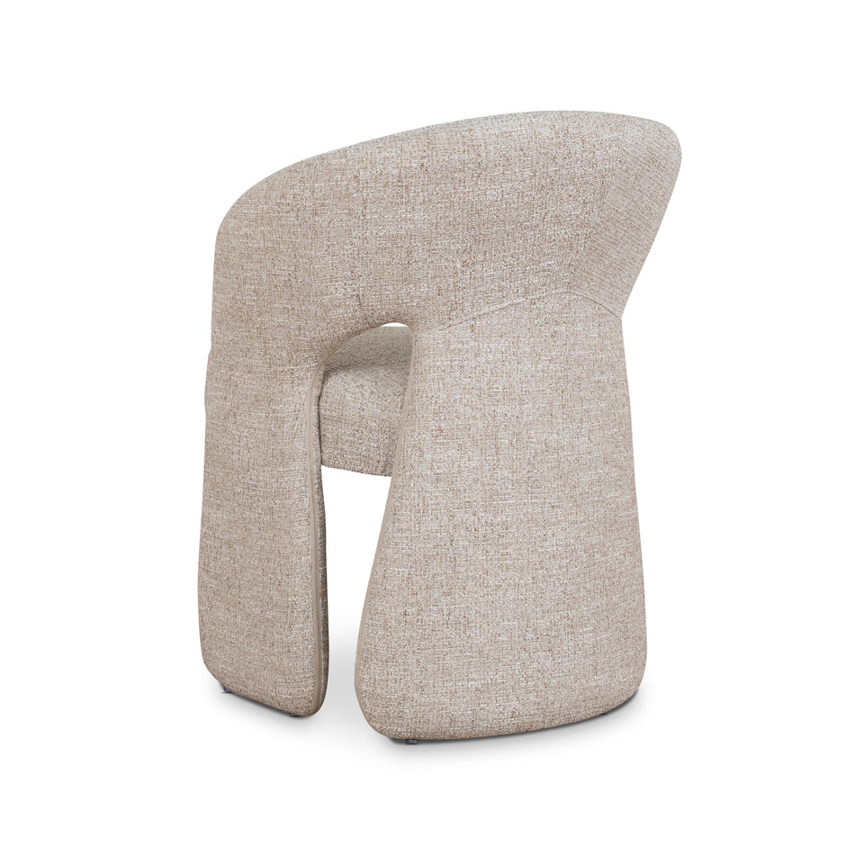 CDC10352-FH Fabric Dining Chair - Pale Beige
