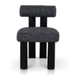 CDC10480-OLS Black Dining Chair - Field Charcoal (Set of 2)