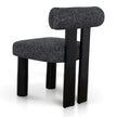CDC10480-OLS Black Dining Chair - Field Charcoal (Set of 2)