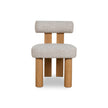 CDC10496-OLS Natural Dining Chair - Pale Beige (Set of 2)