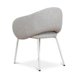 CDC10537-FH White Dining Chair - Clay Grey (Set of 2)