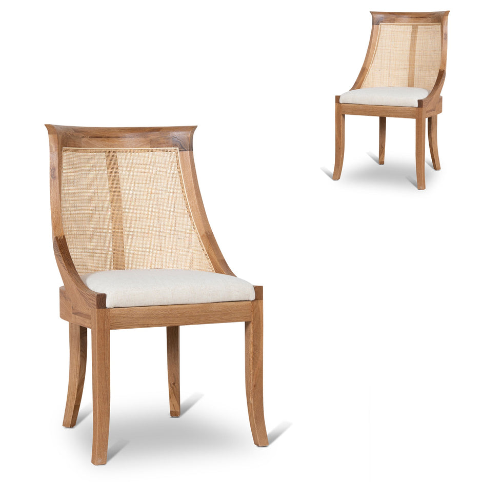 CDC10560-LJ Dining Chair - Dawn Beige (Set of 2)