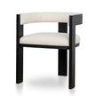 CDC10564-LJ Black ELM Dining Chair - Dawn Beige (Set of 2)