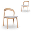 CDC10569-NX Natural Dining Chair - Naxos Beige (Set of 2)