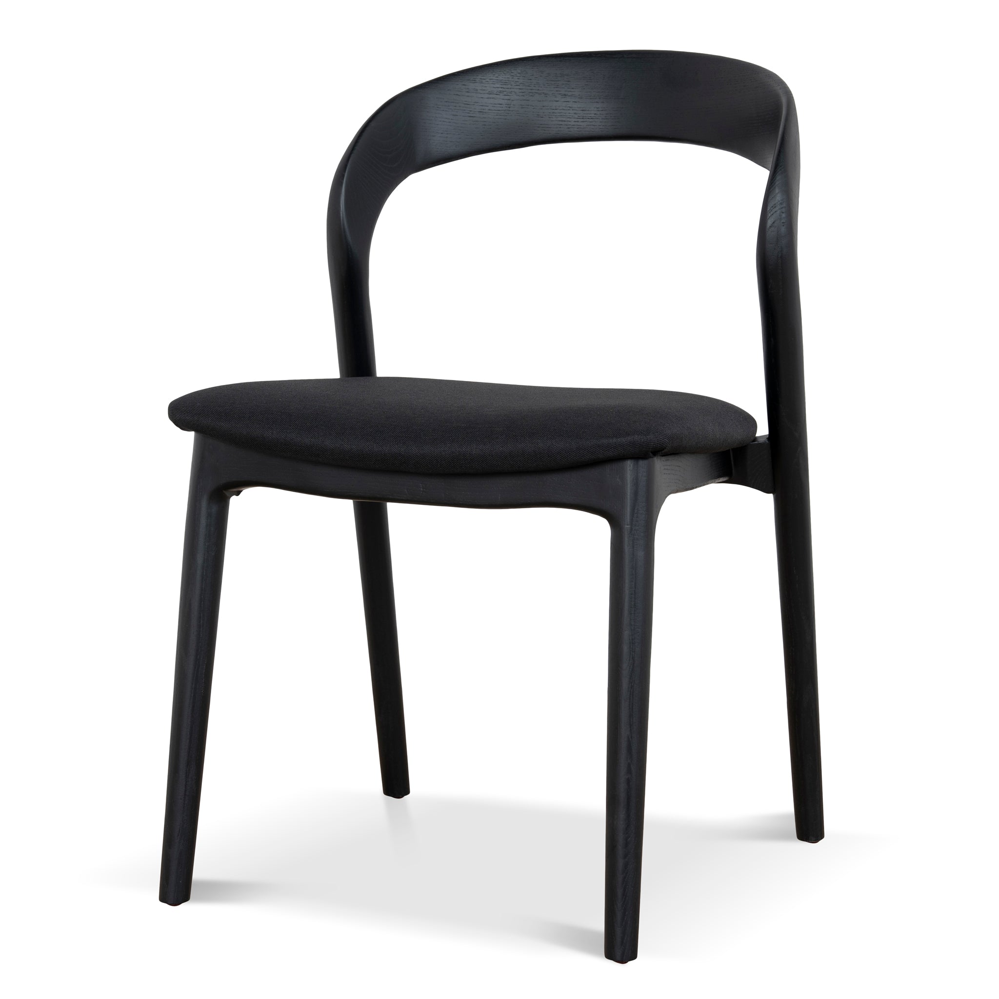 CDC10572-NX Dining Chair - Full Black (Set of 2)