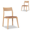 CDC10574-NX Natural Dining Chair - Naxos Tan (Set of 2)