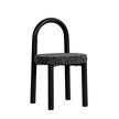 CDC12015-FH Black Dining Chair - Field Charcoal (Set of 2)