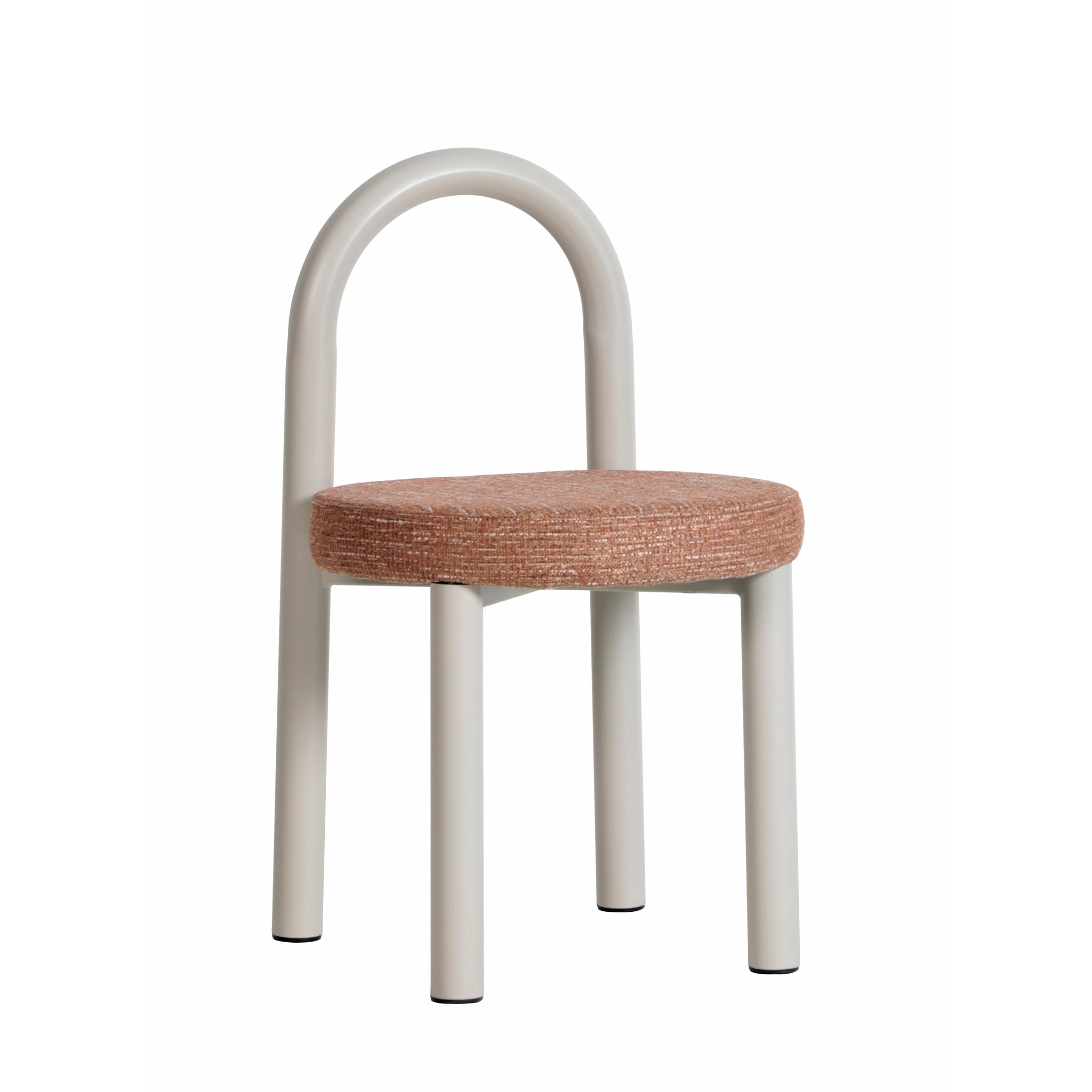 CDC12016-FH Light Grey Dining Chair - Russet Brown (Set of 2)