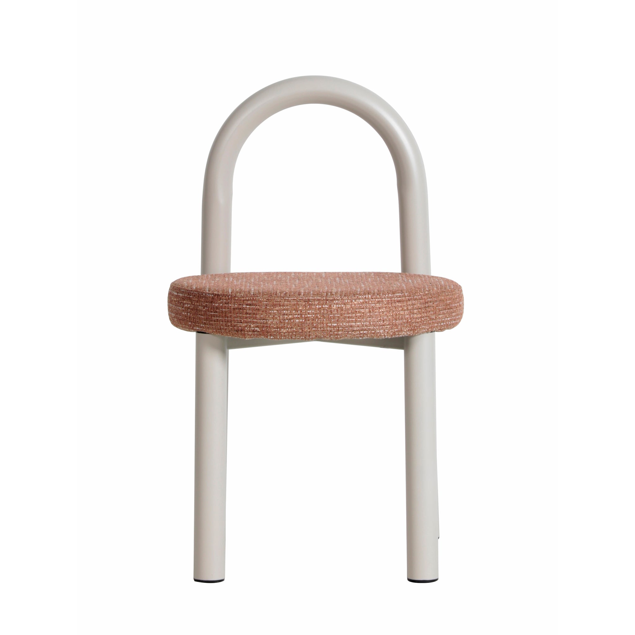 CDC12016-FH Light Grey Dining Chair - Russet Brown (Set of 2)