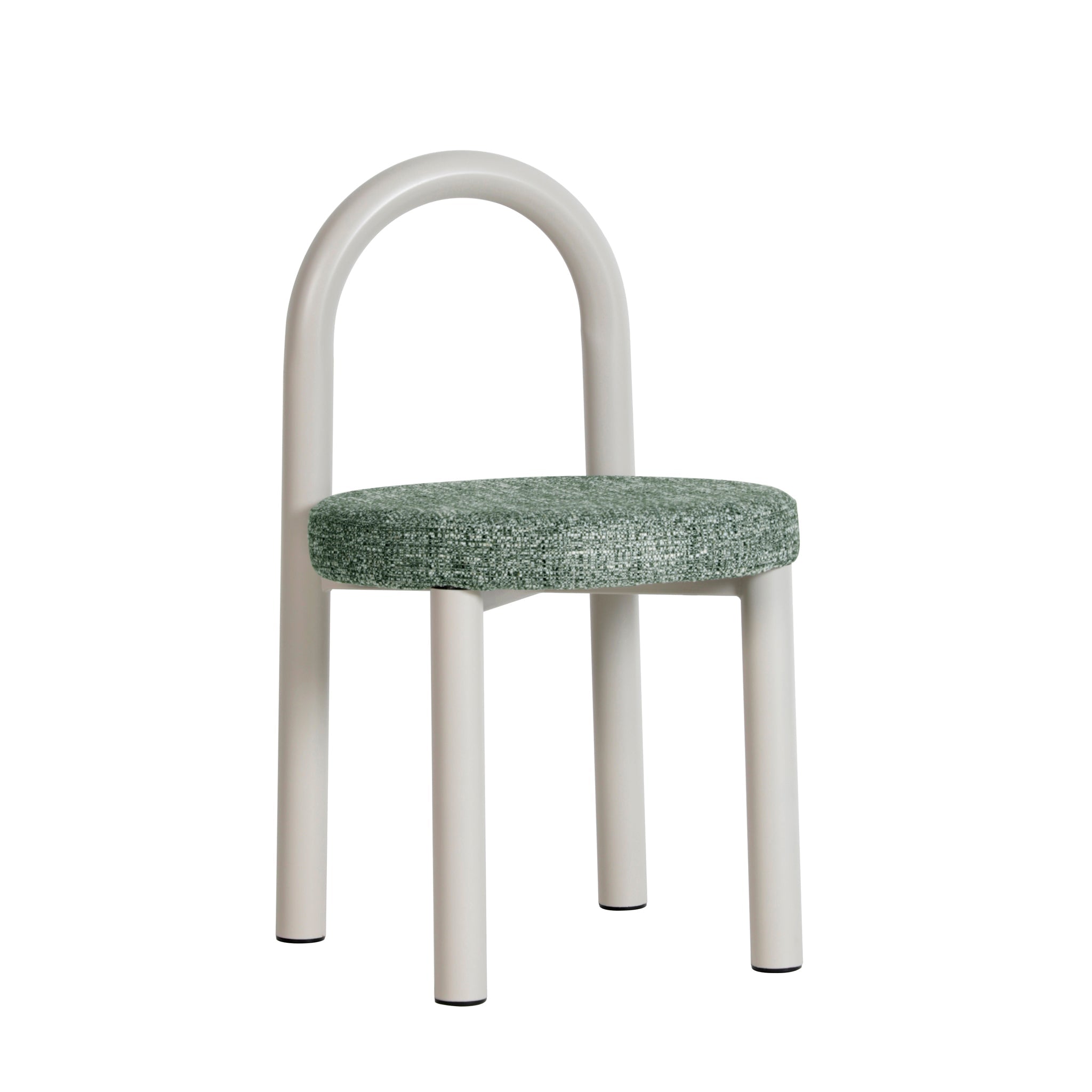 CDC12017-FH Light Grey Dining Chair - Spring Green (Set of 2)