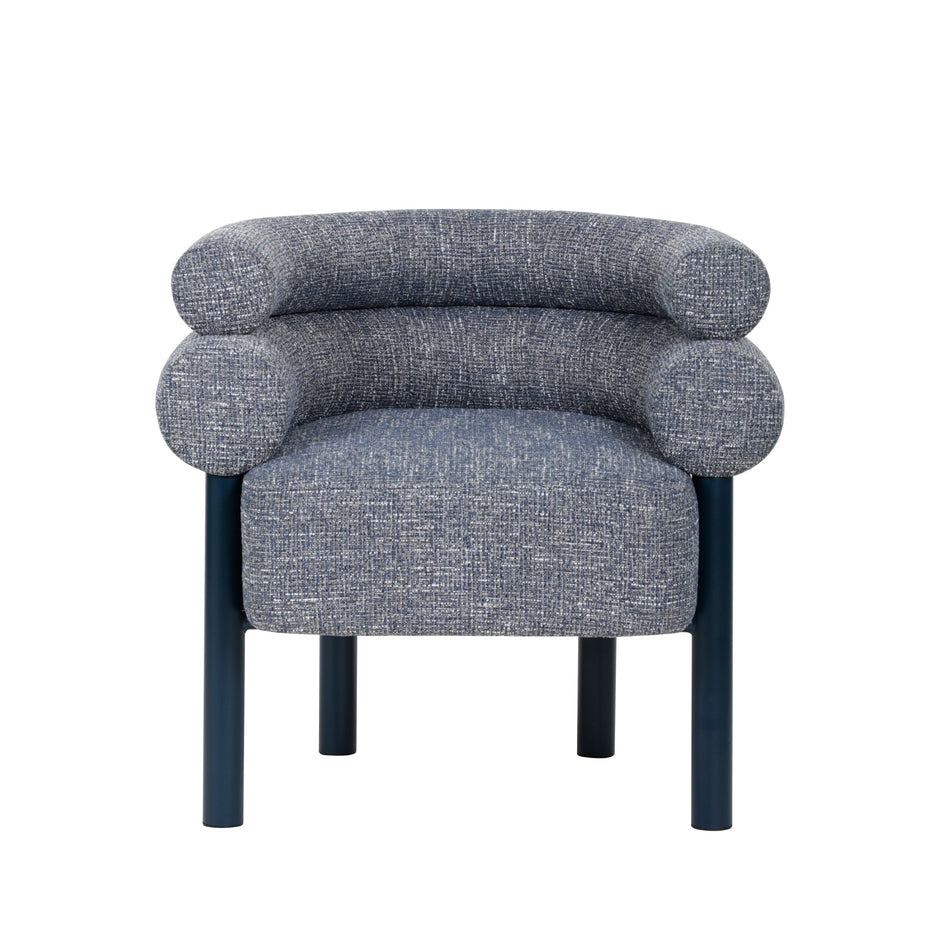 CLC12020-FH Navy Armchair - Prussian Blue