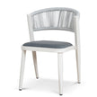 CDC12049-ID Sand White Outdoor Dining Chair - Grey (Set of 2)