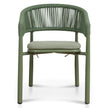 CDC12061-ID Outdoor Dining Chair - Army Green (Set of 2)