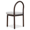 CDC12107-LJ Brown Dining Chair - Clay Grey (Set of 2)