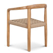 CDC12113-NX Natural Dining Chair - Naxos Latte Rope (Set of 2)