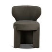CDC12159-FH Fabric Dining Chair - Dark Moss Green