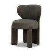 CDC12159-FH Fabric Dining Chair - Dark Moss Green