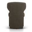 CDC12159-FH Fabric Dining Chair - Dark Moss Green