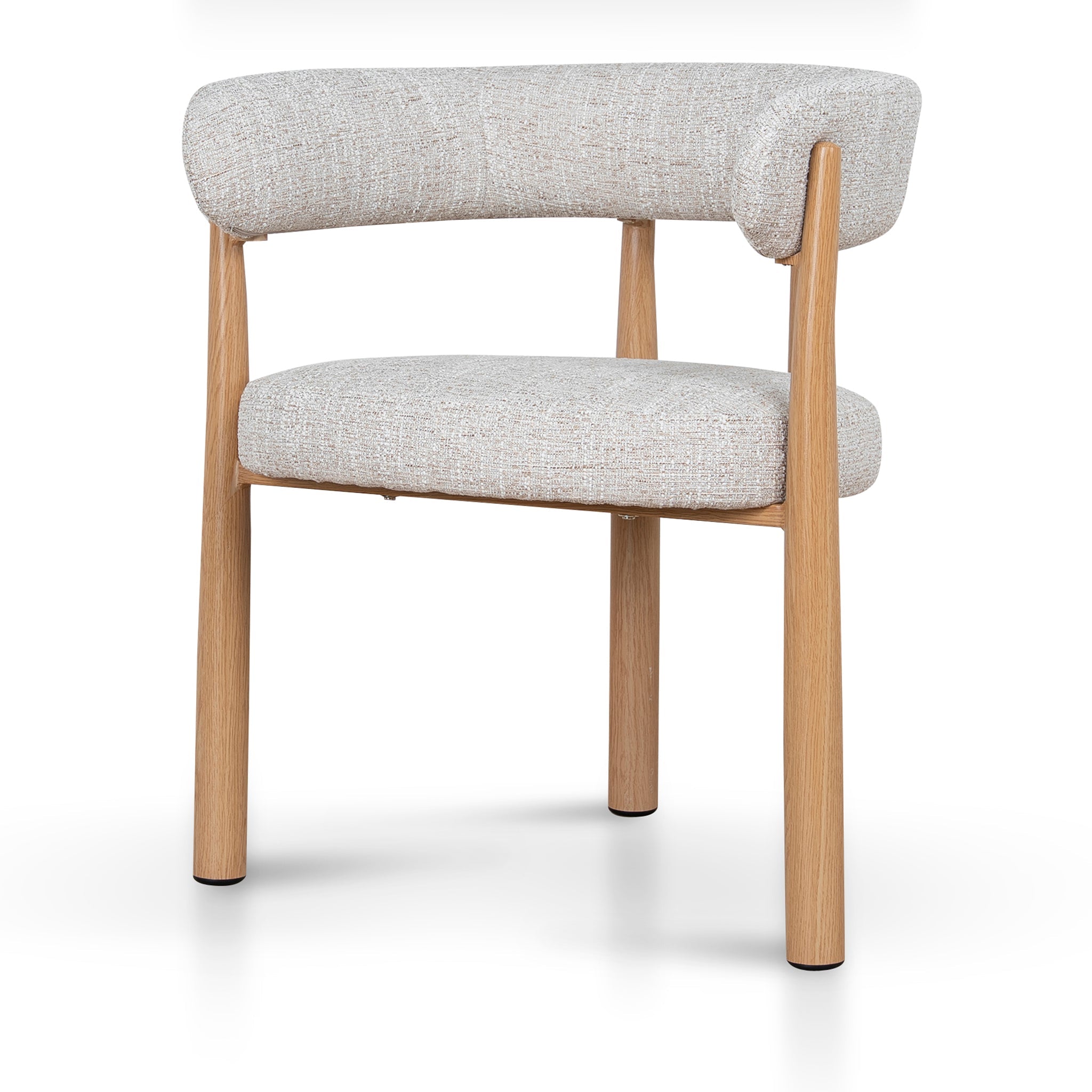 CDC12444-CI Natural Dining Chair -  Kalunfu Beige (Set of 2)
