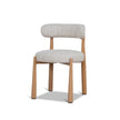 CDC12445-CI Natural Dining Chair - Pale Beige (Set of 2)