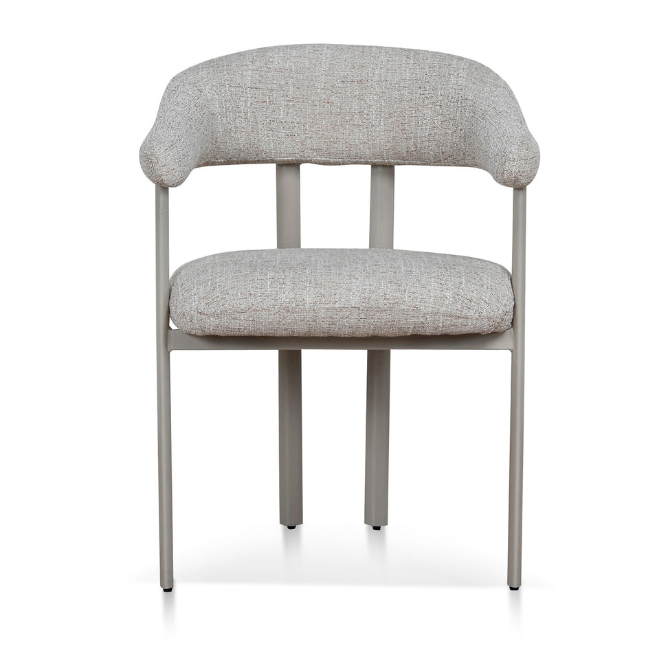 CDC12453-CI Cream Dining Chair - Pale Beige (Set of 2)