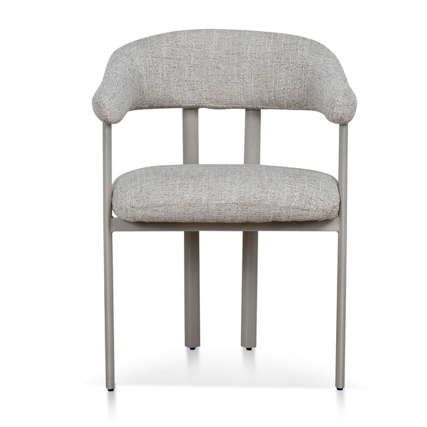 CDC12453-CI Cream Dining Chair - Pale Beige (Set of 2)