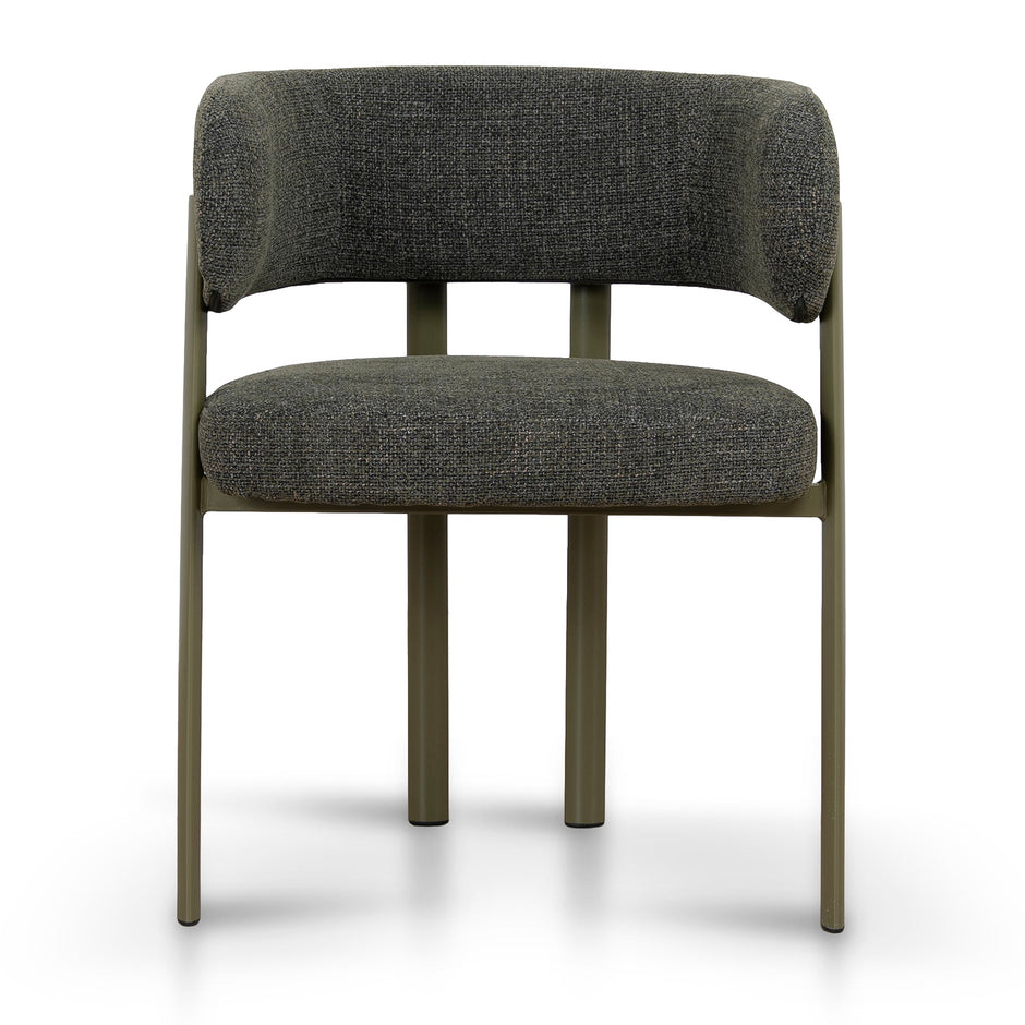CDC12455-CI Green Dining Chair - Kaitoke Green (Set of 2)