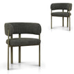 CDC12455-CI Green Dining Chair - Kaitoke Green (Set of 2)
