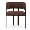 CDC12456-CI Dark Red Dining Chair - Moss Brown (Set of 2)