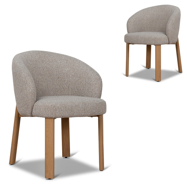 CDC12461-CI Natural Dining Chair - Verona Sand Weave (Set of 2)