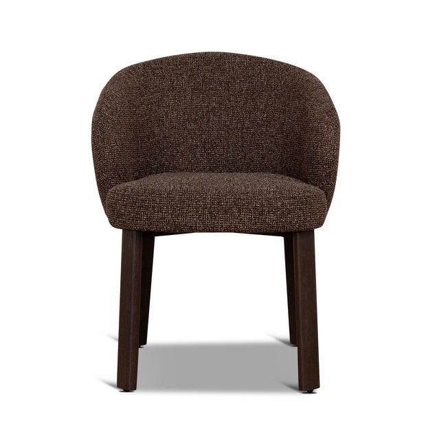 CDC12462-CI Walnut Dining Chair - Verona Cinnamon Weave (Set of 2)