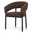 CDC12469-CI Black Dining Chair - Moss Brown (Set of 2)