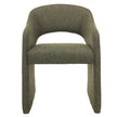CDC12680-MR Fabric Dining Chair - Twill Green (Set of 2)