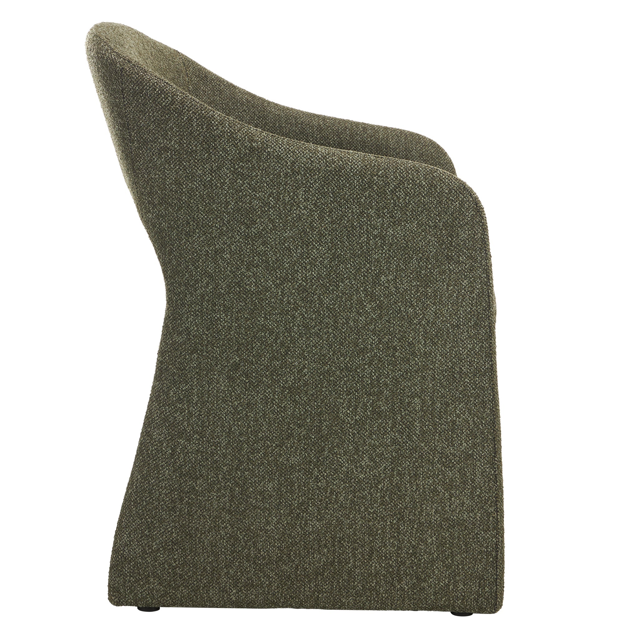 CDC12680-MR Fabric Dining Chair - Twill Green (Set of 2)