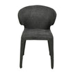 CDC8463-FH Fabric Dining Chair - Charcoal Grey (Set of 2)