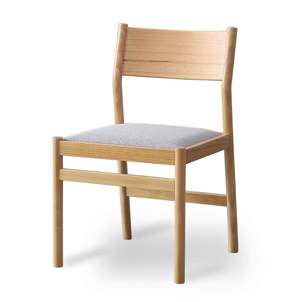 CDC8770-MAx2 Mirit Natural Dining Chair - Moon Grey (Set of 2)