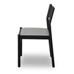 CDC8771-MAx2 Mirit Black Dining Chair - Moon Grey (Set of 2)