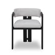 CDC8774-MA Black Dining Chair - Stone Beige (Set of 2)