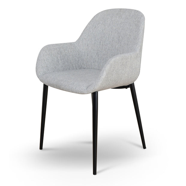 CDC8948-SD Fabric Dining chair - Silver Grey (Set of 2)