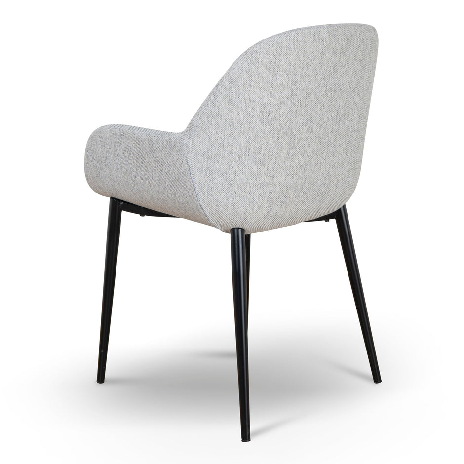 CDC8948-SD Fabric Dining chair - Silver Grey (Set of 2)
