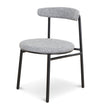 CDC8950-SD Fabric Dining Chair - Lava Grey (Set of 2)
