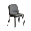Levede Stackable Dining Chairs Kitchen Grey-2006733271748186112