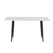 1.5M Artiss Dining Table Marble Effect