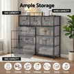 Artiss Chest of 9 Drawers Storage Dresser Tallboy Dark Grey