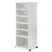 Artiss Foldable Shoe Storage Box 6 Tier 12 Pairs Entryway
